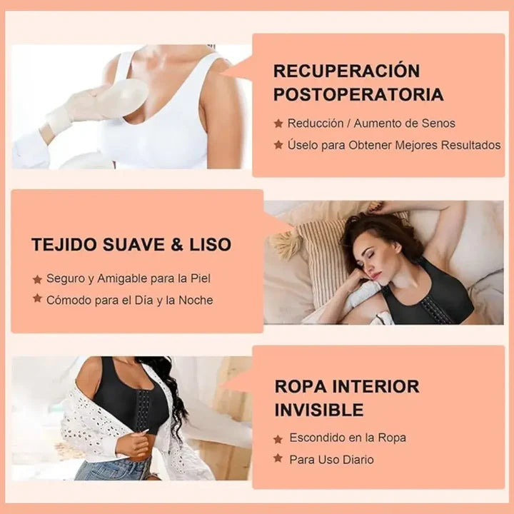 💖 ¡Realza tu figura! Brasier + Corrector de postura 🚚 ENVÍO GRATIS