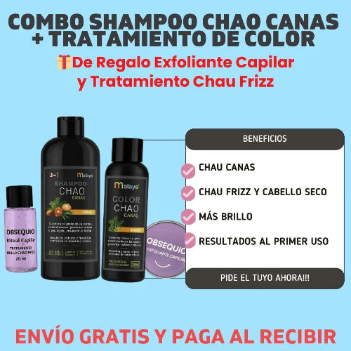 Combo Chau Canas y Chau Frizz🎁
