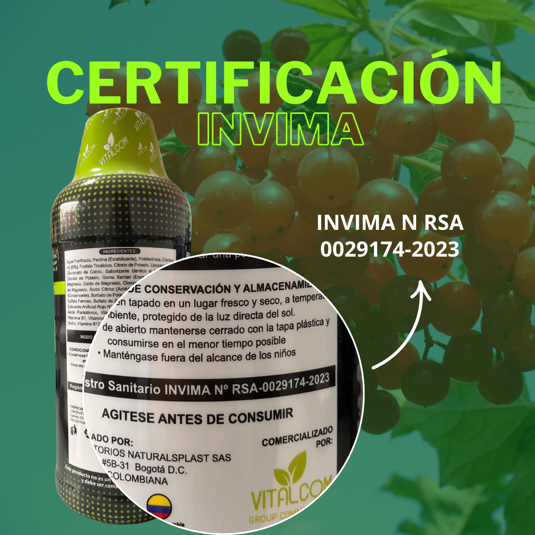 BIENESTAR MASCULINO: CRANBERRY+ LICOPENO + ZINC Y SELENIO (REGISTRO INVIMA)