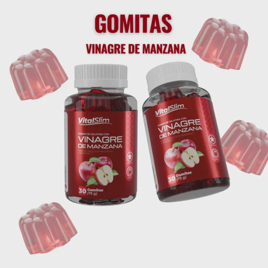 Gomitas de vinagre de manzana