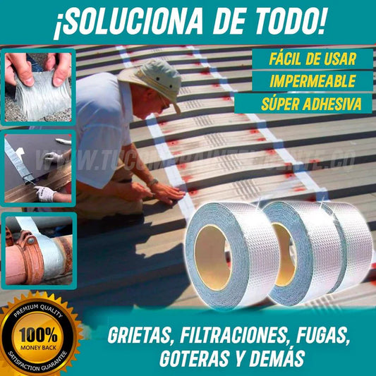 Cinta Mágica Impermeable Ancha Súper Pegajosa -  x 30 metros x 10 cm ancho