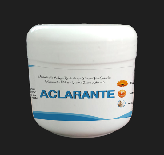 Crema aclarante facial y corporal